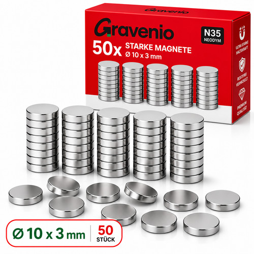 Scheibenmagnet 10 x - scheibenmagnet,