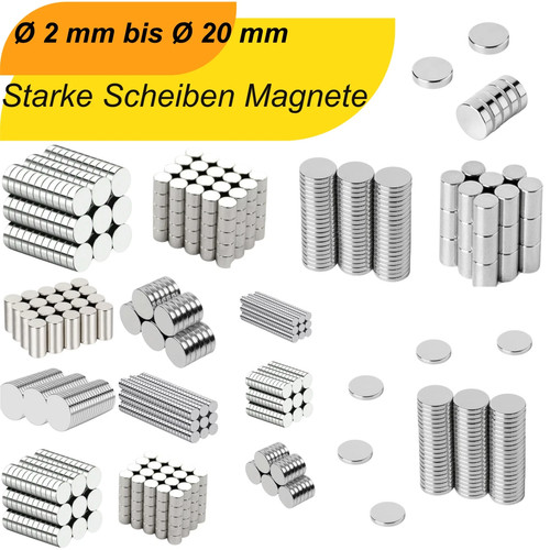 Neodym scheibenmagnete n38 n42 - neodym,