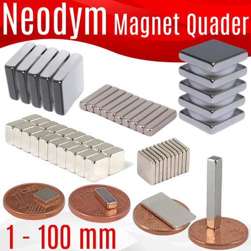 Neodym magnet quader - magnet,