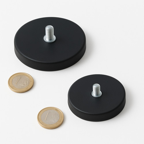 Neodym topfmagnet gummiert mit - topfmagnet,