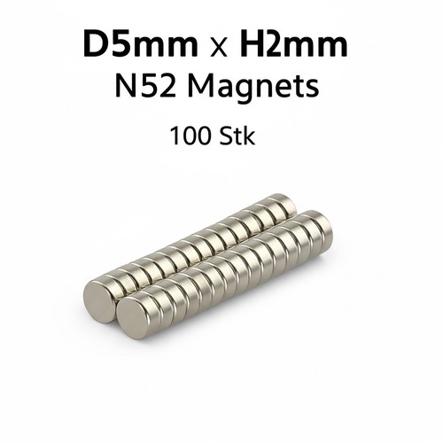 100x stück neodym rund - neodym, magnet