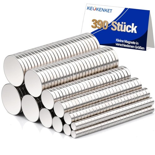 Mini magnete neodym 390 stück - mini,